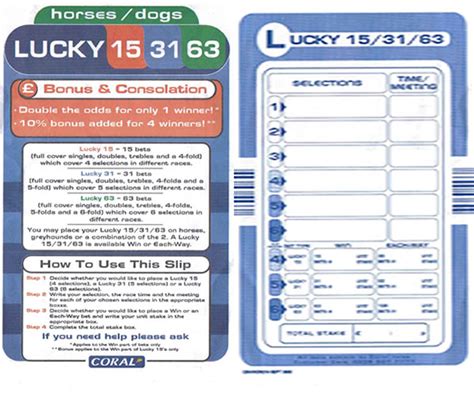 coral lucky 15 one winner|Lucky 15 .